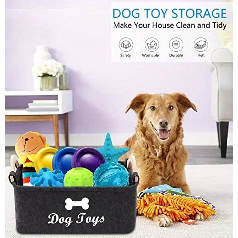 Pet Toy storage basket box