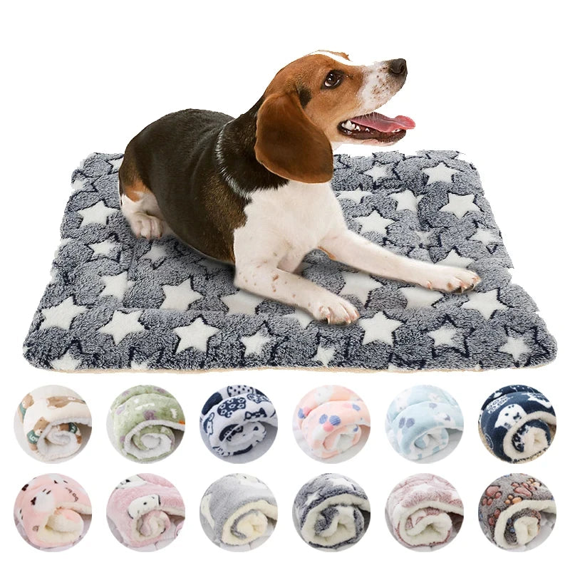 Flannel Pet Sleeping Mat for Dog