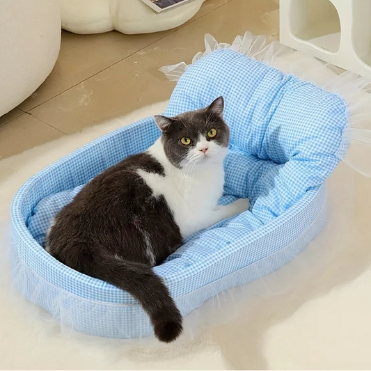 Cat Princess Sofa Bed Washable and Removable - Suitable for Cats and Dogs