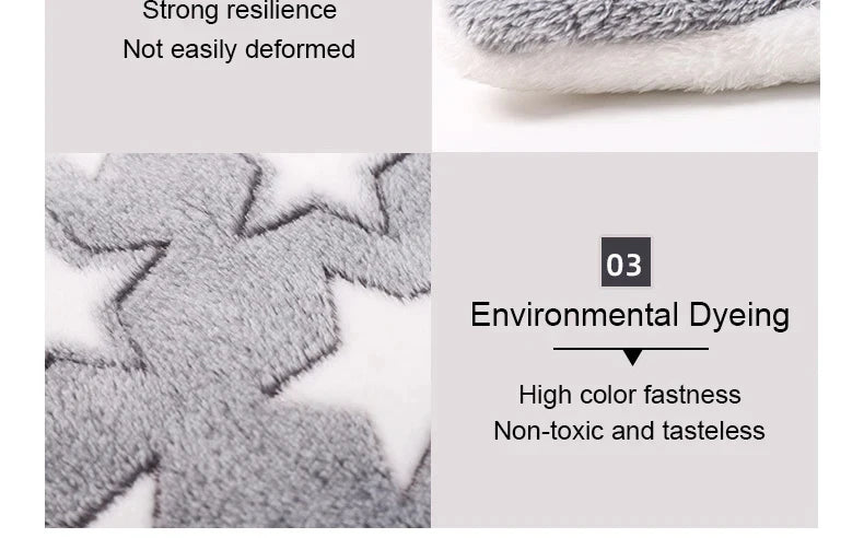 Flannel Pet Sleeping Mat for Dog