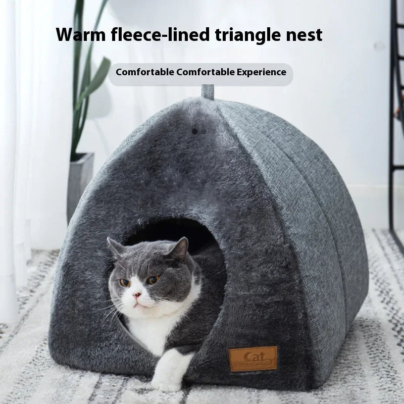 New Triangle Warm Cat/Dog House