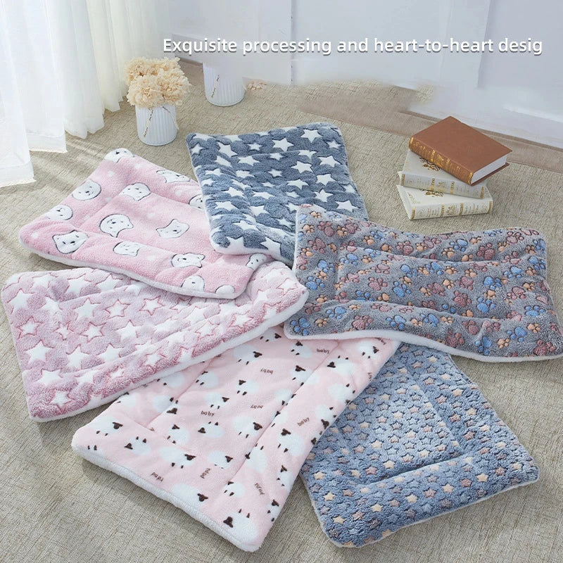 Flannel Pet Sleeping Mat for Dog