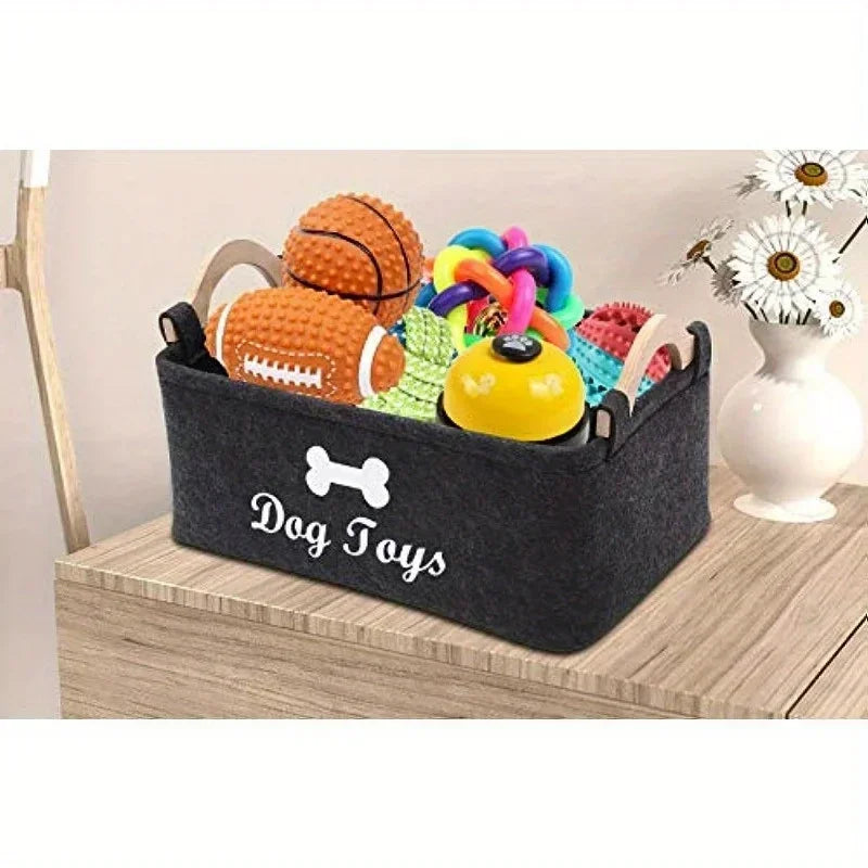 Pet Toy storage basket box