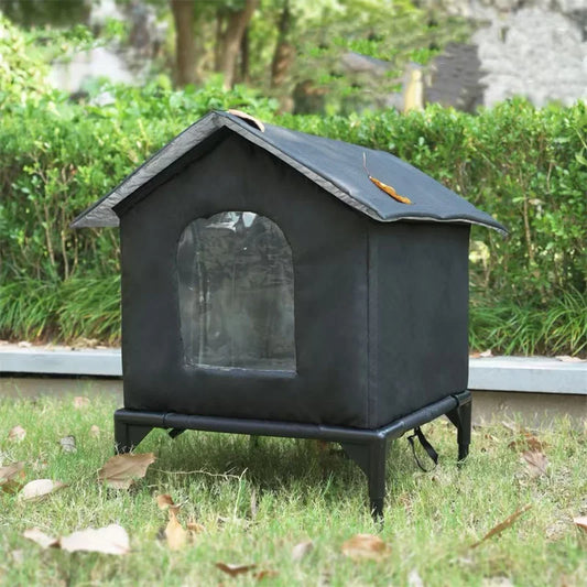 Stray Cat/dog House Waterproof ( Outdoor, Winter Warm, Foldable Washable for Small Dog/Cat )