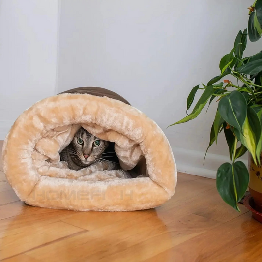 Autumn and Winter Soft, Warm Cat Sleeping Bag