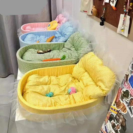 Cat Princess Sofa Bed Washable and Removable - Suitable for Cats and Dogs